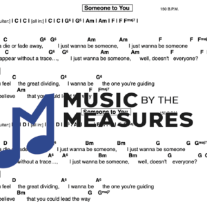 Lead Sheet for "Someone to You" by BANNERS