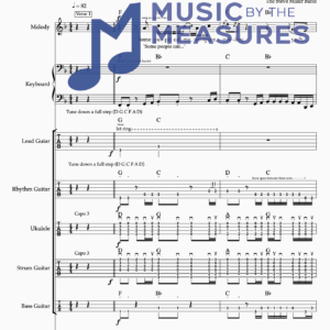 Full Band Sheet Music for "The Joker" by The Steve Miller Band