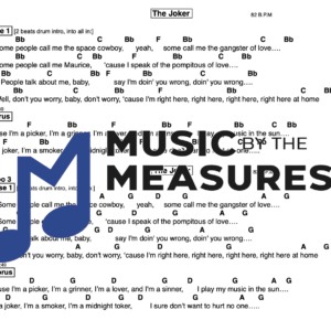 Lead Sheet for "The Joker" By The Steve Miller Band