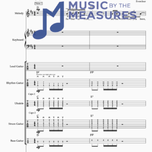 Full Band Sheet Music for "Father of Mine" by Everclear