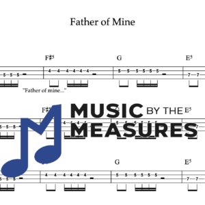 Bass Guitar Tablature for "Father of Mine" by Everclear