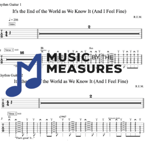 https://music-by-the-measures.com/music/its-the-end-of-the-world-as-we-know-it-and-i-feel-fine-rhythm-guitar/