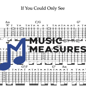 Rhythm Guitar Tablature for "If You Could Only See" by Tonic 