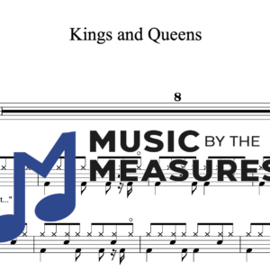 Drum Sheet Music for "Kings and Queens" by Ava Max
