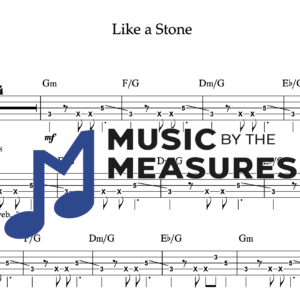 Bass Guitar Tablature for "Like a Stone" by Audioslave