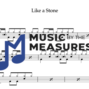 Drum Sheet Music for "Like a Stone" by Audiolave