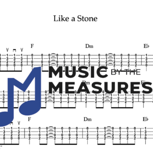 Ukulele Tablature for "Like a Stone" by Audioslave