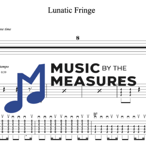 Strum Guitar Tablature for "Lunatic Fringe" by Red Rider