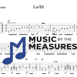 Lead Guitar Tablature for "Lo/Hi" by The Black Keys