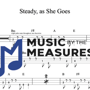 Bass Guitar Tablature for "Steady as She Goes" by The Raconteurs