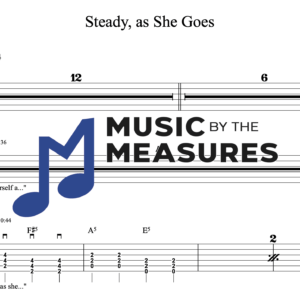 Lead Guitar Tablature for "Steady, as She Goes" by The Raconteurs