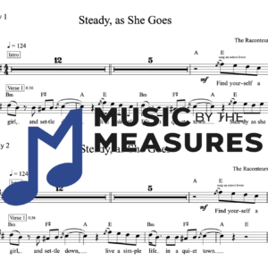 Melody Sheet Music for "Steady, as She Goes" by The Raconteurs 