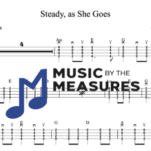 Ukulele Tablature for "Steady, as She Goes" by The Raconteurs