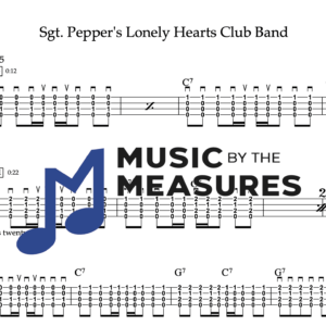 Ukulele Tablature for "Sgt. Pepper's Lonely Hearts Club Band" by The Beatles