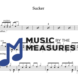 Drum Sheet Music for "Sucker" by Jonas Brothers 