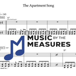 Keyboard Sheet Music for "The Apartment Song" by Tom Petty
