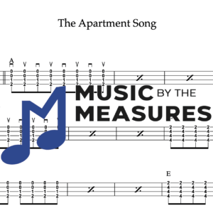 Ukulele Tablature for "The Apartment Song" by Tom Petty