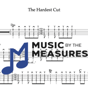 Ukulele Tablature for "The Hardest Cut" by Spoon