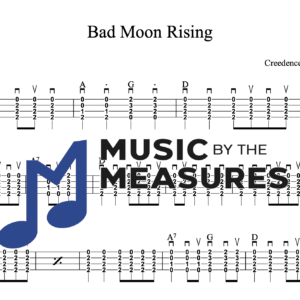 Ukulele Tablature for "Bad Moon Rising" by Creedence Clearwater Revival