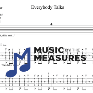 Strum Guitar Tablature for "Everybody Talks" by Neon Trees