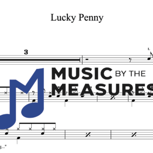Drum Sheet Music for "Lucky Penny" by JD McPherson 