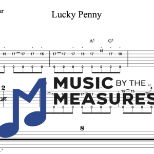 Lead Guitar Tablature for "Lucky Penny" by JD McPherson