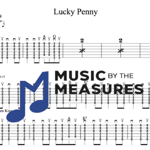 Strum Guitar Tablature for "Lucky Penny" by JD McPherson