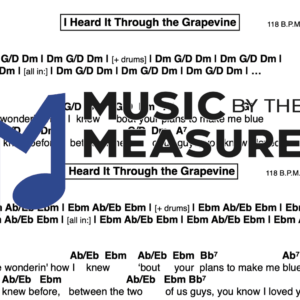 Lead Sheet for "I Heard It Through the Grapevine" by Marvin Gaye