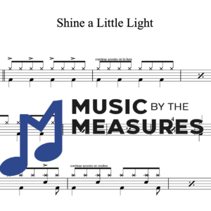 Drum Sheet Music for "Shine a Little Light" by The Black Keys