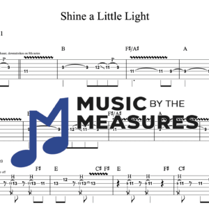 Lead Guitar Tablature for "Shine a Little Light" by The Black Keys