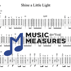 Strum Guitar Tablature for "Shine a Little Light" by The Black Keys