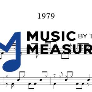 1979 drums sheet music preview – Smashing Pumpkins accurate transcription
