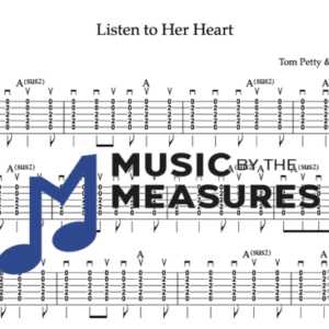 Strum Guitar Tablature for "Listen to Her Heart" by Tom Petty & The Heartbreakers
