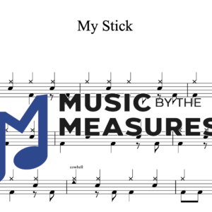 Drum Sheet Music for "My Stick" by Bad Lip Reading