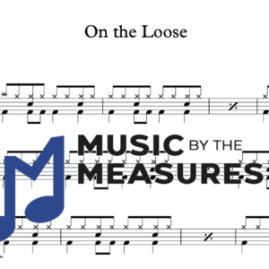 Drum Sheet Music for "On the Loose" by Niall Horan