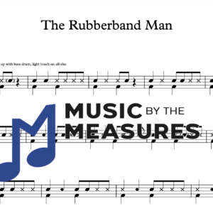 Drum Sheet Music for "The Rubberband Man" by Spinners