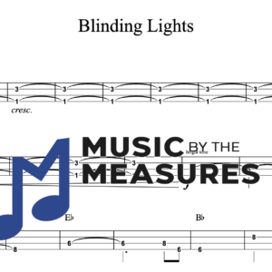 Bass Guitar Tablature for "Blinding Lights" by the Weeknd