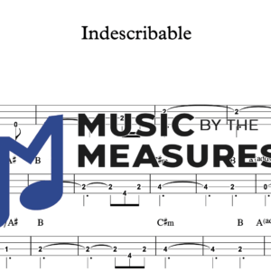 Bass Guitar Tablature for "Indescribable" by Chris Tomlin