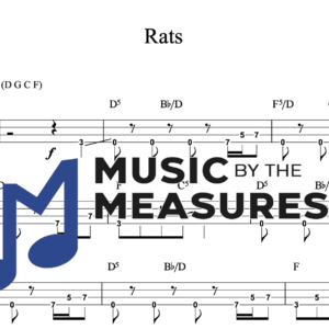 Bass Guitar Tablature for "Rats" by Ghost B.C.