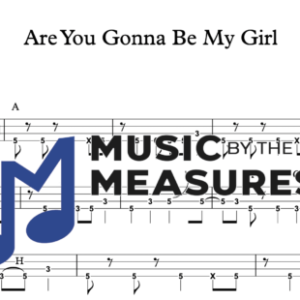 Bass Guitar Tablature for "Are You Gonna Be My Girl" by Jet
