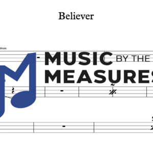 Bass Guitar Tablature for "Believer" by Imagine Dragons