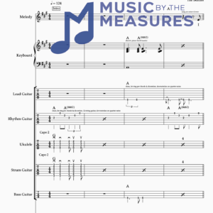 Full Band Sheet Music for "Ticket to Ride" by The Beatles