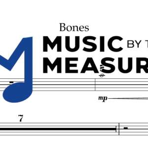 Bones by Imagine Dragons accurate drums sheet music transcription preview