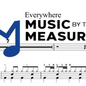 Everywhere drums sheet music preview – Fleetwood Mac accurate transcription