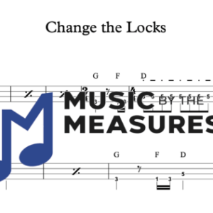 Bass Guitar Tablature for "Change the Locks" by Tom Petty