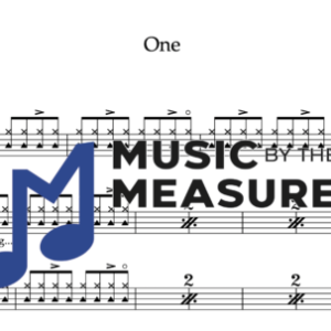 Drum Sheet Music for "One" by U2