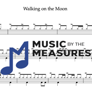 Drum Sheet Music for "Walking on the Moon" by The Police 