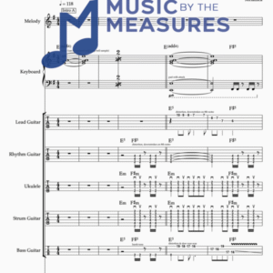 Full Band Sheet Music for "For Whom the Bell Tolls" by Metallica