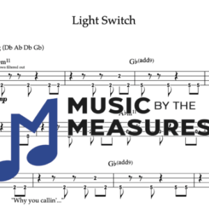 Bass Guitar Tablature for "Light Switch" by Charlie Puth