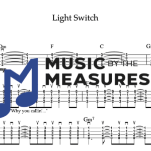 Ukulele Tablature for "Light Switch" by Charlie Puth